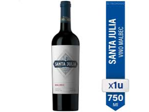 malbec x 750 SANTA JULIA