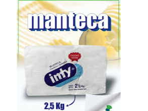 manteca pilon x 2.500k INTY