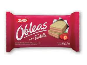 obleas frutilla x 100g ZUPAY