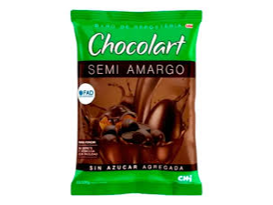 chocolate s/amargo s/az x 500g CHOCOLART