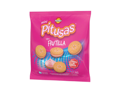 masitas rellenas frutilla x 160g PITUSAS