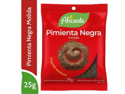negra molida x 25g ALICANTE