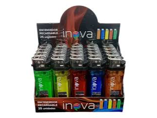 encendedor transparente R Y G