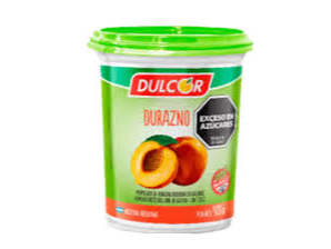 Mermeladas light durazno x 500 g DULCOR