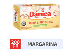 Margarina 1 x 200 gr DANICA