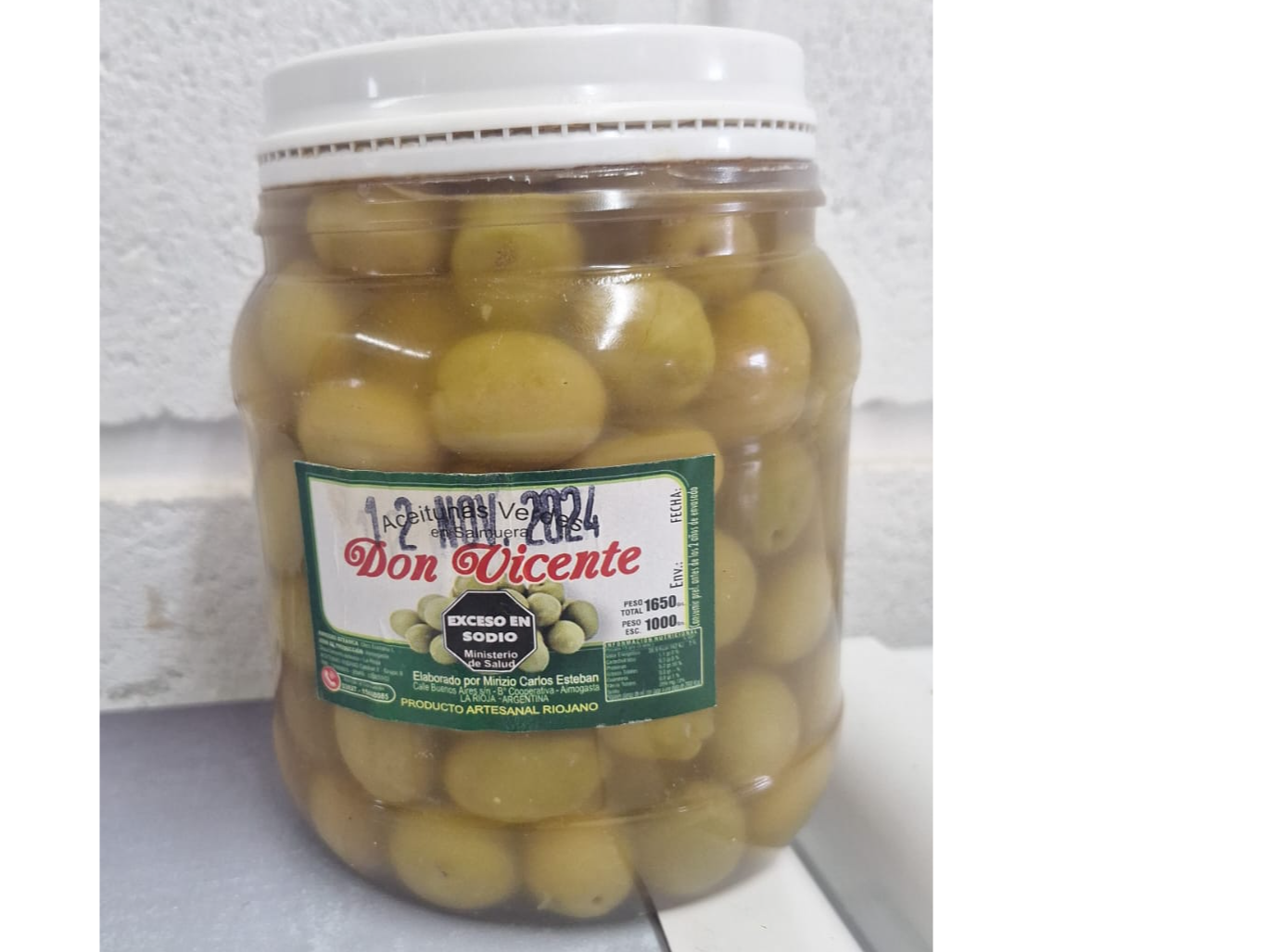 aceituna verde 0 x 1k