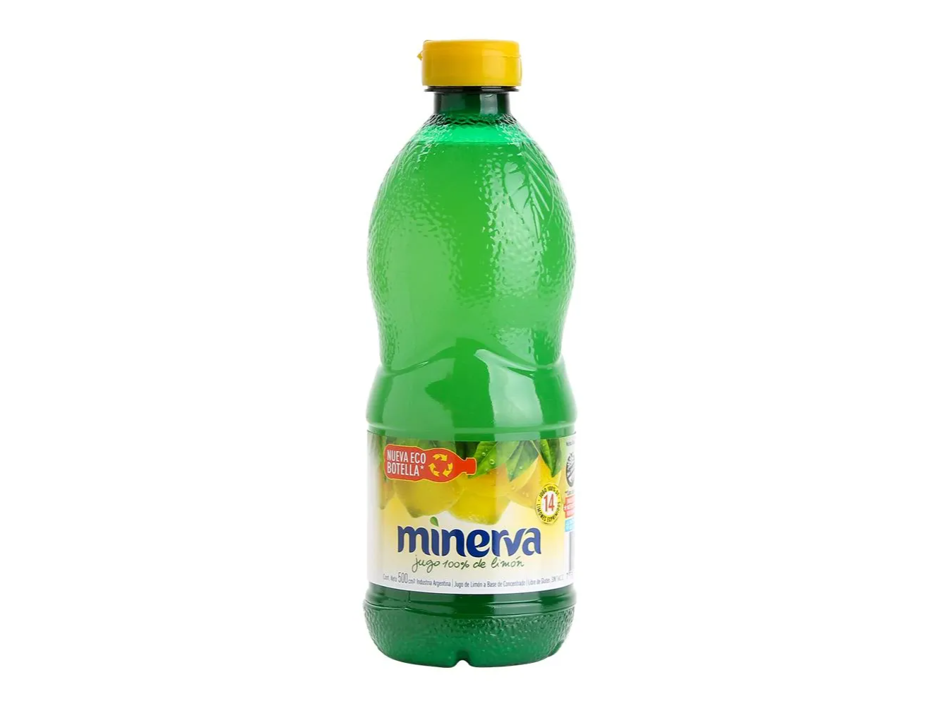 jugo de limon x 500 ml MINERVA