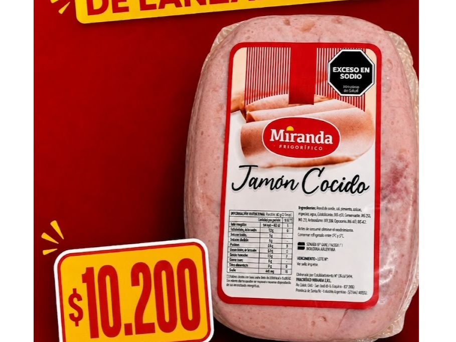 Jamon cocido MIRANDA