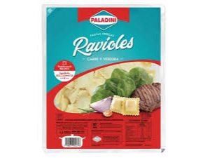 Ravioles carne y verdura x 500g PALADINI