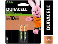 pilas AAA x 2 u DURACELL