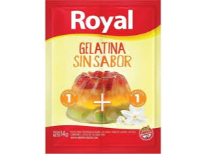 gelatina sin sabor 200 gr ROYAL