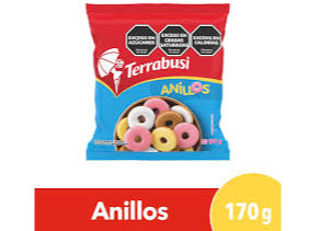 masitas anillitos x 170g TERRABUSI
