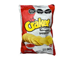 Papas fritas barbacoa x 90 g