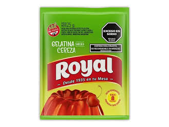 gelatina cereza 200 gr ROYAL