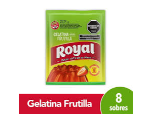 gelatina frutilla 200 gr ROYAL