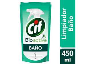 limpiador liquido para baños x 450 CIF
