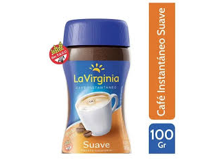 cafe istantaneo suave x 100g LA VIRGINIA