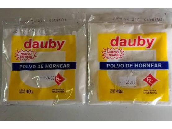 Polvo para hornear x 40g DAUBY