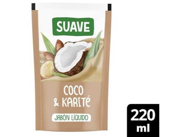 jabon liquido p/mano doy pack x 220 SUAVE