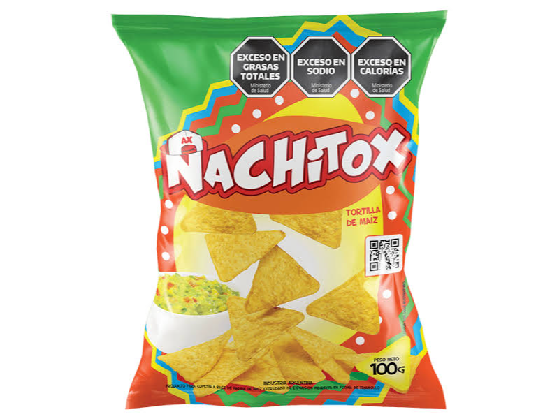 nachos x 100 g  AX SNACKS