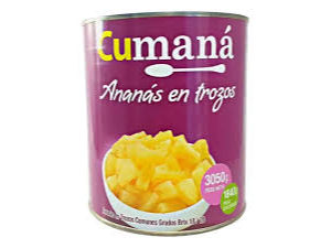 anana trozo x 3 k CUMANA