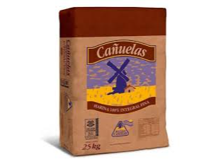 harina integral fina x 25k CAÑUELA