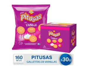 masita vainilla x 160g PITUSAS