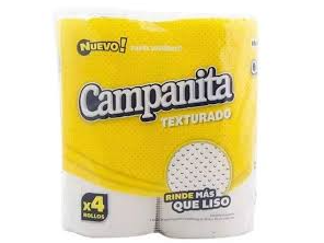 papel higienico 4x30 CAMPANITA