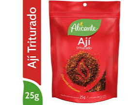 aji triturado x 25g ALICANTE