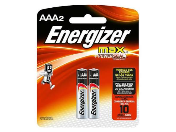 pilas AAA x 2 u ENERGIZER