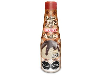 Salsa de chocolate x 500 LHERITIER