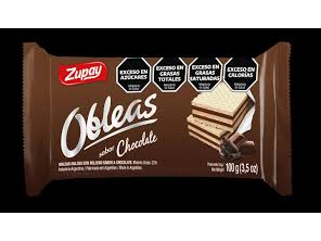 obleas chocolate x 100g ZUPAY