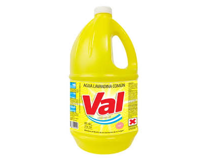 lavandina  x  4   VAL