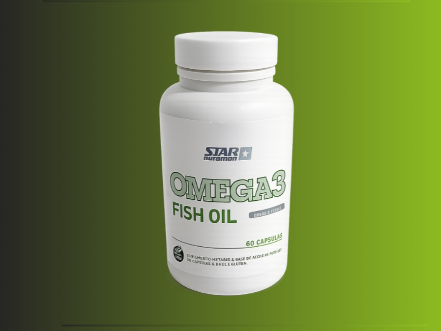 OMEGA 3 STAR NUTRITION 60 CAPSULAS