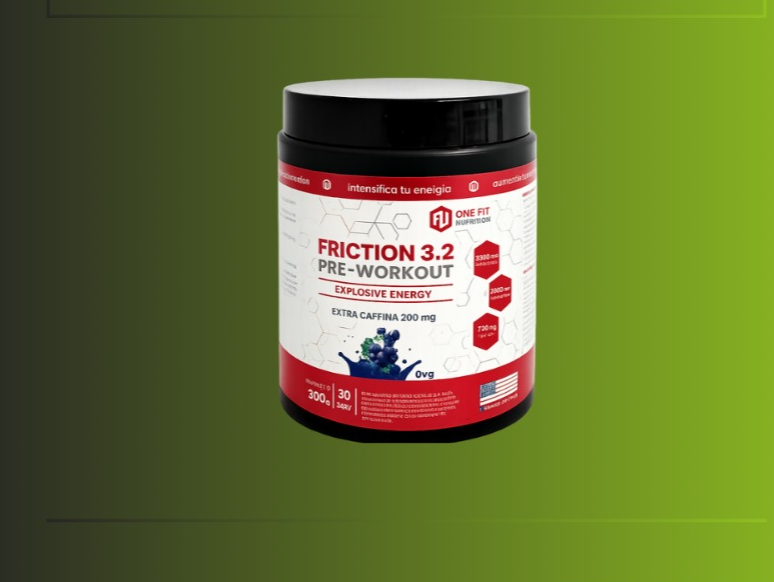 ONE FIT NUTRITION PRE WORK OUT EXTRA CAFEINA 300G de Mac Suplementos