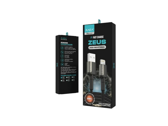 CABLE USB A LIGHTNING XAEA