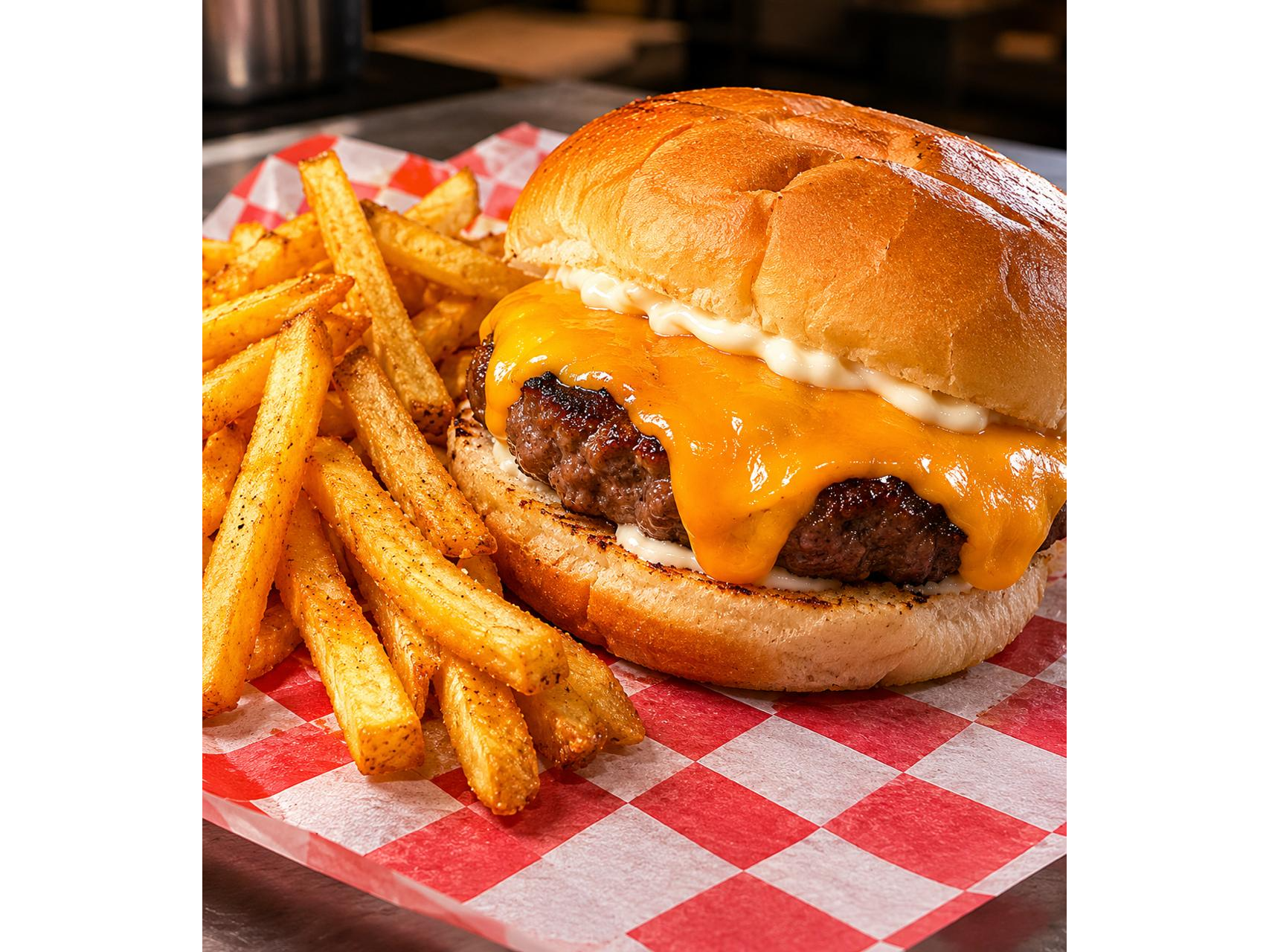 BURGER CHEDDAR