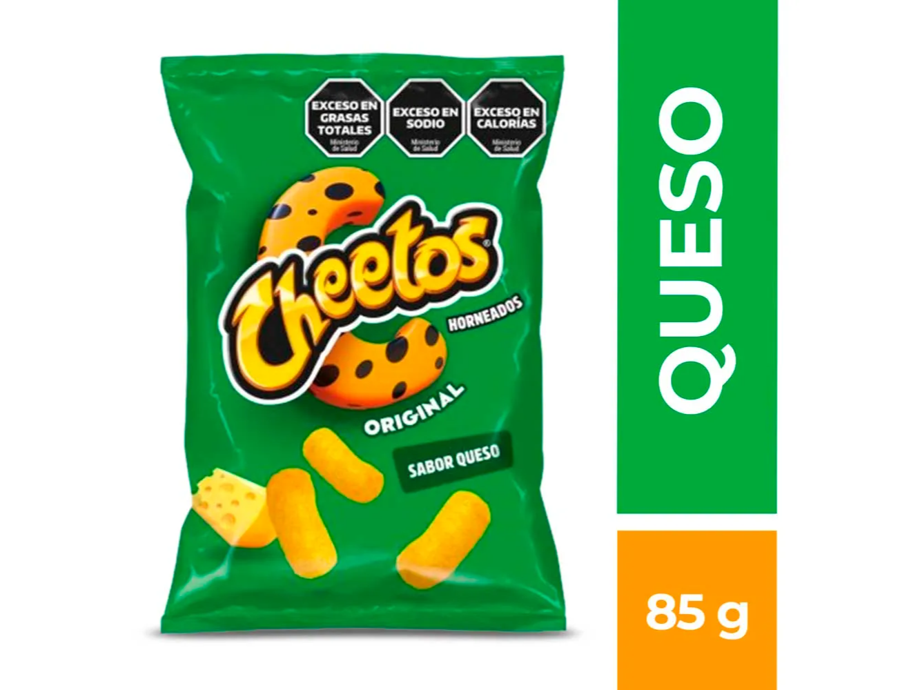 Chetos sabor queso x 85g.