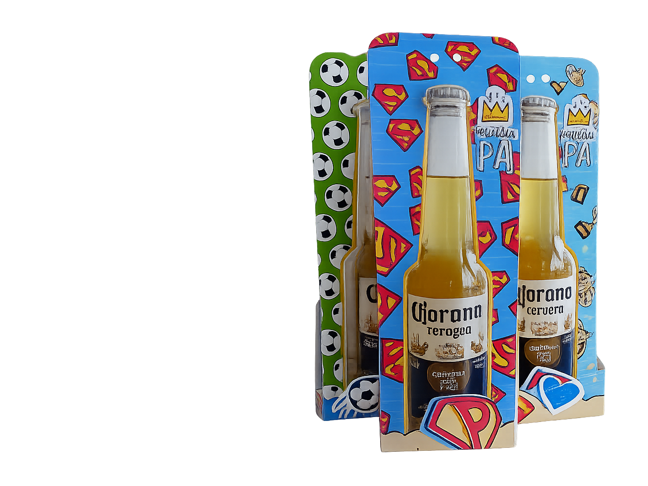 Corona porron x 330 cm. + estuche.