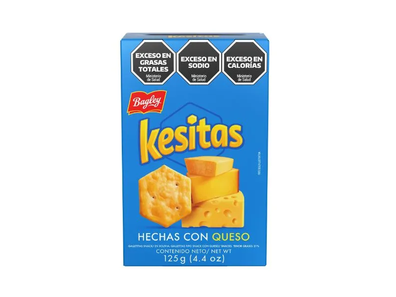 kesitas con queso x 125g.