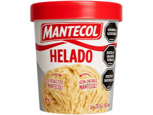 Pote Helado Mantecol x 250g.