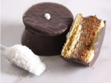 Alfajor de Dulce de Leche con Coco