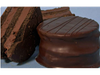Alfajor triple mousse de chocolate