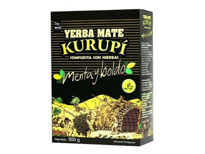 KURUPI MENTA Y BOLDO