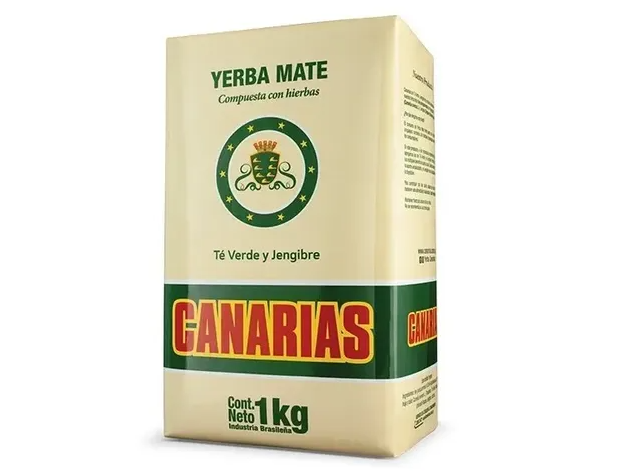 CANARIAS TE VERDE Y JENGIBRE 1KG