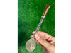 BOMBILLON ALPACA CINCELADA PICO BRONCE
