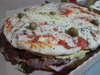 1/2 Hamburpizza