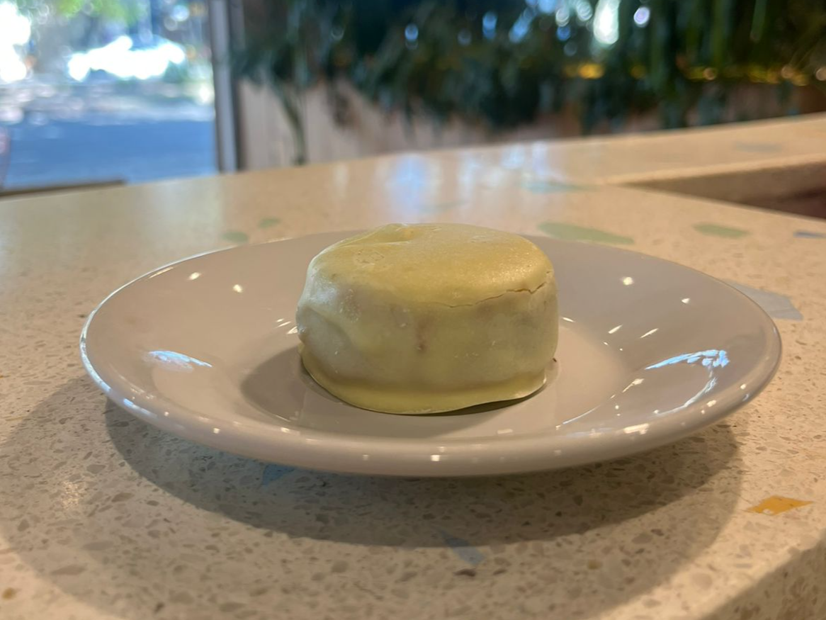 Alfajor pistacho