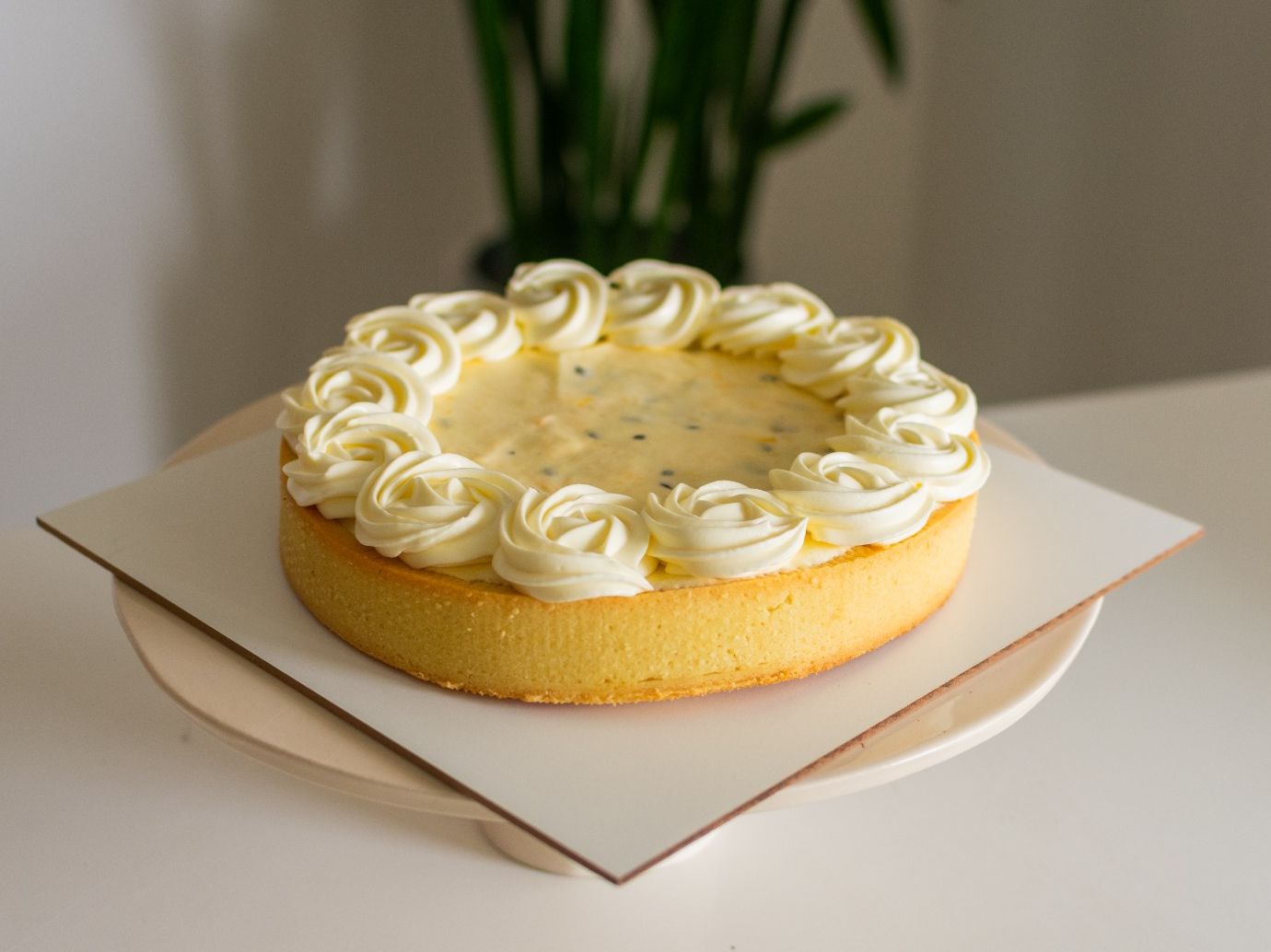 Tarta de maracuya
