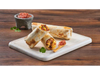 Burritos de vegetales salteados y poroto negro x2u